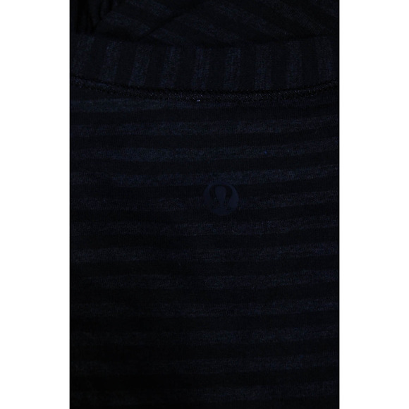 Lululemon Long Sleeve Mini Dress Gray Black 6 - Picture 12 of 13